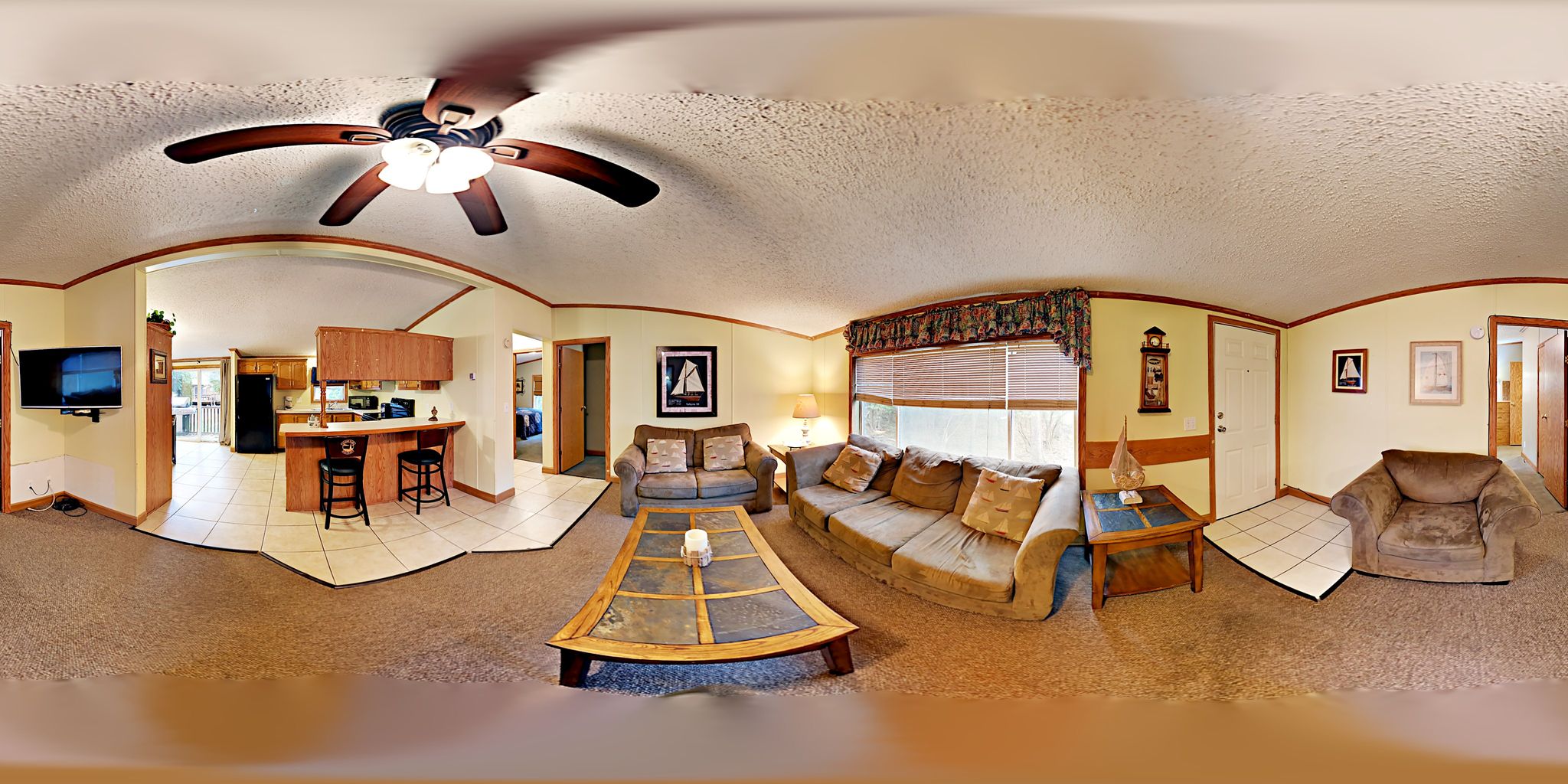 Get an immersive, 360-degree view of the layout and features of this property.