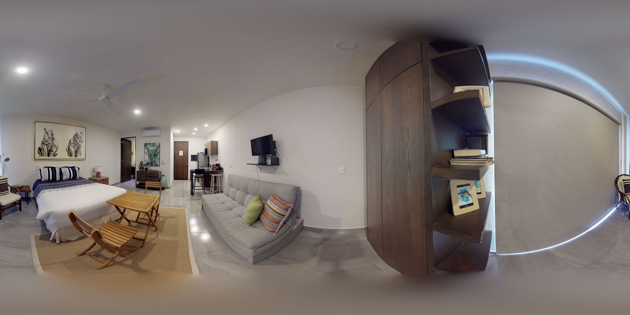 Get an immersive, 360-degree look at the layout and features of this property.